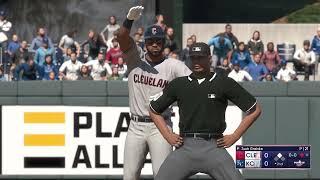 Cleveland Guardians vs Kansas City Royals MLB The Show 22 PS4 Premiere Opening Day Gameplay