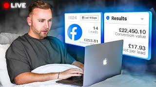Live Facebook Ads Tutorial For SMMA Clients in 2024 20x ROI