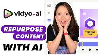 Vidyo.ai Worlds #1 AI Powered Social Media Co-pilot? 2024 Tutorial