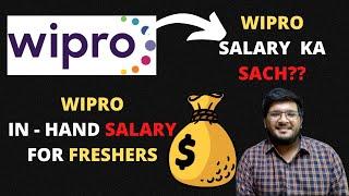 Wipro Salary Structure for freshers  In - hand Salary  Salary Revealed 