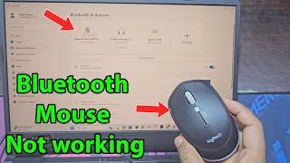 Bluetooth mouse paired but not connected windows 11