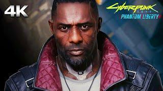 CYBERPUNK 2077 PHANTOM LIBERTY All Cutscenes Full Game Movie 4K 60FPS Ultra HD