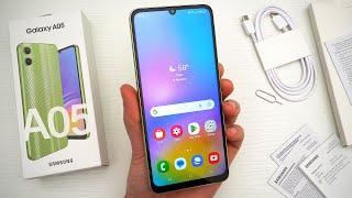 Samsung A05 Unboxing Hands-On & First Impressions The Cheapest Phone