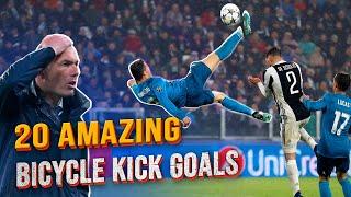 20 Amazing Bicycle Kick Goals  TOP20 Overhead Goals  Best Acrobatic Goals  Stunning Scissor Shot