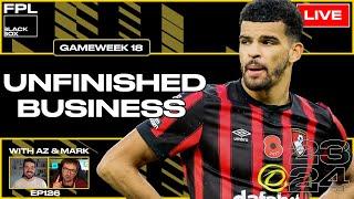 FPL BlackBox  Unfinished Business  Fantasy Premier League Tips 202324  Gameweek 18