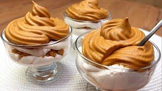 Neues Rezept für Kaffee Creme Mousse in 5 Minuten Ein Dessert das auf der Zunge zergeht