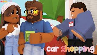 Getting a NEW FAMILY CAR *SCAMMED*  Roblox Family Roleplay #roleplay #roblox