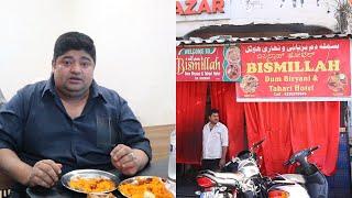 Hyderabad Famous Film Actor Akber Bin Tabar Visited Bismillah Tahari And Dum Briyani Hotel