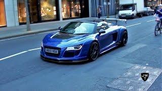 Supercars in London Part 23 - MODIFIED R8 V10 GT Brabus G63 AMG & More