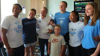 UNC Womens Basketball Visits UNC Childrens