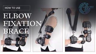 How to Use Elbow Joint Fixation Brace   Medical Arm Sling