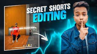 Secret EDITING Trick to Viral your Gaming Shorts