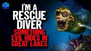 Im a RESCUE DIVER. Something Evil hides in The Great Lakes.