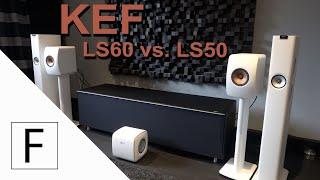 KEF LS60 Wireless vs. LS50 Wireless II mit KC62 Subwoofer