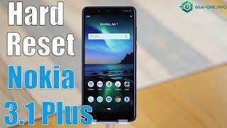 Hard Reset Nokia 3.1 Plus TA-1104