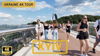 Kyiv Walking Tour - Kiev Ukraine During War  4k Travel