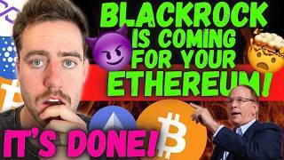 BLACKROCK IS GIVING YOU 196 HOURS TO BUY 5 ETHEREUM JD Vance Is A BITCOIN BULL