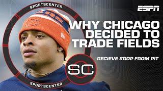Bears DID RIGHT by Justin Fields to trade him to Steelers - Courtney Cronin  SportsCenter