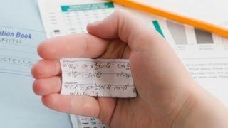 How to Make a Cheat Sheet life hack for student invisible cheat sheet