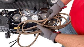 How to Replace a Deck Drive Belt on a Troy-Bilt Riding Lawn Mower  Riding Lawn Mower  Troy-Bilt