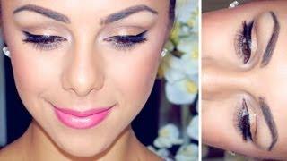 Gold Glitter  Nighttime Makeup Requested from Health Video