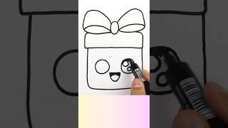  +  =  #howtodraw #kolayçizimler #cutedrawing #giftbox #cizimsaatiart #shortvideo #viral