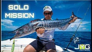 SLOW PITCH JIGGING SOLO MISSION CATCHING WAHOO - JYG PROFISHING - JUPITER FL