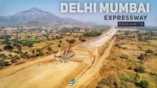 Delhi Mumbai Expressway Maharashtra State Progress  Virar-JNPT Update  Package 15