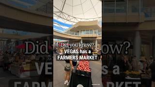 A Farmers Market in VEGAS @ Summerlin mall #vegas #shortstravel #travelfood #lasvegaslocals