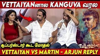 கங்குவா வரல  Action king Arjun Sarja Q&A Session at Martin Press Meet  Dhruva Sarja  Vettaiyan