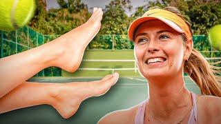 The most beautiful tennis players’s Feet in the world in history