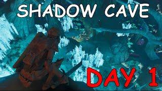 Fighting For SHADOW CAVE on DAY 1  Aberration ASA - Small Tribes PvP