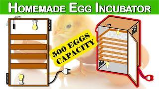 Build A Manual Egg Incubator  500 Capacity Homemade Incubator  Cheap Easy And Energy Efficient