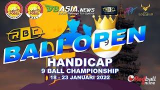 Edi K Bali  6  vs Irwanto Labewa  6  . 9 Ball Bali Open RBC Bali .