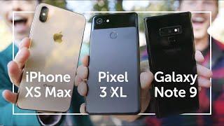Pixel 3 XL vs iPhone XS Max vs Note 9 Camera Comparison Who Wins the Camera Shootout?