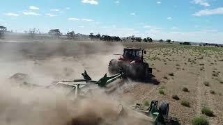 Boekeman Machinery - Case IH Magnum 340 Tractor with KLine Ag 12.5m Speedtiller Powerflex March 2024