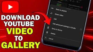 How to download YouTube video for free 2024