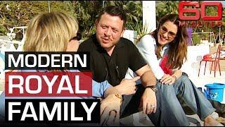 The modern King and Queen of Jordan Abdullah and Rania  60 Minutes Australia