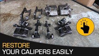 Oven Baked Brake Calipers - Restored Wheel Hubs & Exciting Channel Update