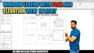 Window legend with plan and elevation view in Revit II Revit tips  and tricks