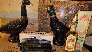 Vintage Avon Mens Cologne Decanters. Auction house haul.