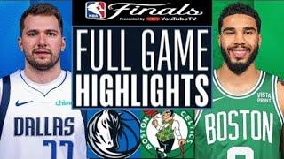 Boston Celtics vs. Dallas Mavericks - Full Highlights HD Game 2  June 9  2024 NBA Finals