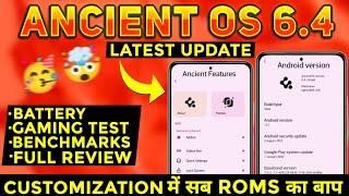 Ancient Os 6.4 Mi 11x Poco F3 Full Review and Gaming Test  Sabse Jyada Customisation Wala Rom 