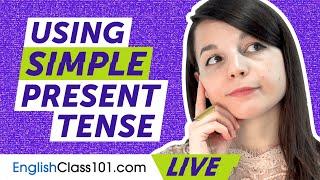 How to use Simple Present Tense  English Grammar Lesson