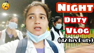 12 hours Night DUTY Vlog  Call Day  Kanika Bisht  #hospitalduty #dutytime