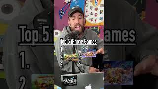 Guessing the TOP 5 MOST DOWNLOADED iPhone Games as of 2018 #shorts