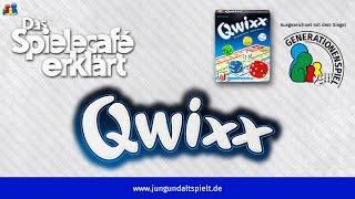 Regelerklärung Qwixx einfache Sprache Untertitel