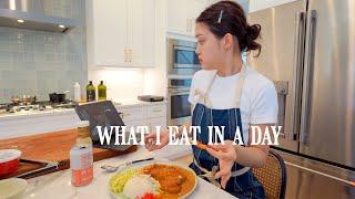 Homebody in New York  What I Eat in a Day easy meals food Ive been craving fitness journey