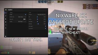 NIXWARE.CC ADDED A RAGEBOT  THE NEW BEST BUDGET HVH CS2 CHEAT? FREE CFG + FREE 1 DAY SUB