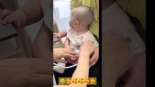 Cute Baby Medical checkup #babyclips #cutebaby #cutefunnymoments #viralbabyclips #baby #tiktokbaby